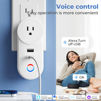 Smart WiFi Plug with USB Port