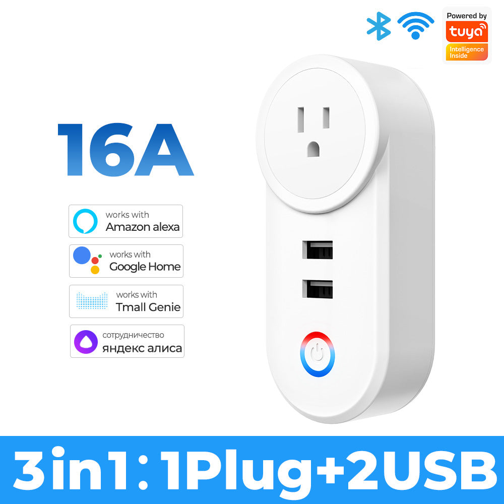 Smart WiFi Plug with USB Port