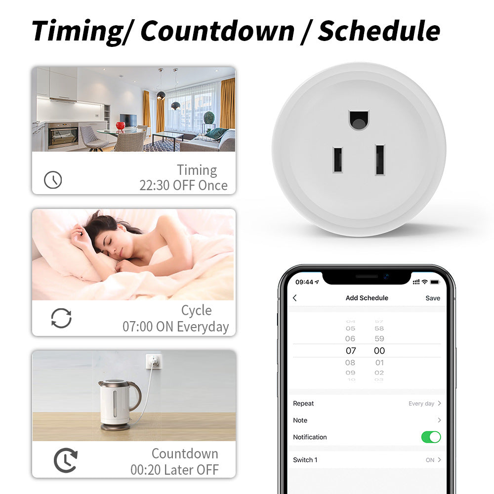 WiFi Smart Plug with Energy Monitor