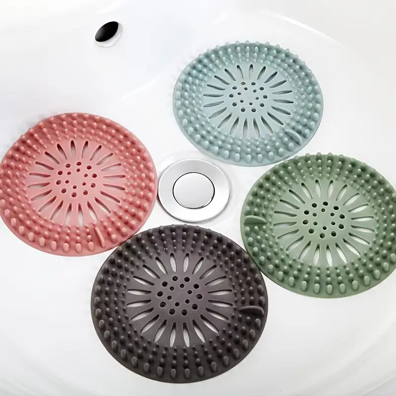 Silicone Drain Stopper 4-Pack