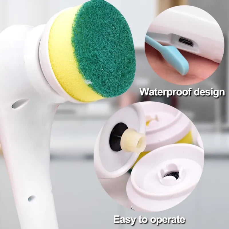 Electric Cleaning Scrubber Brush