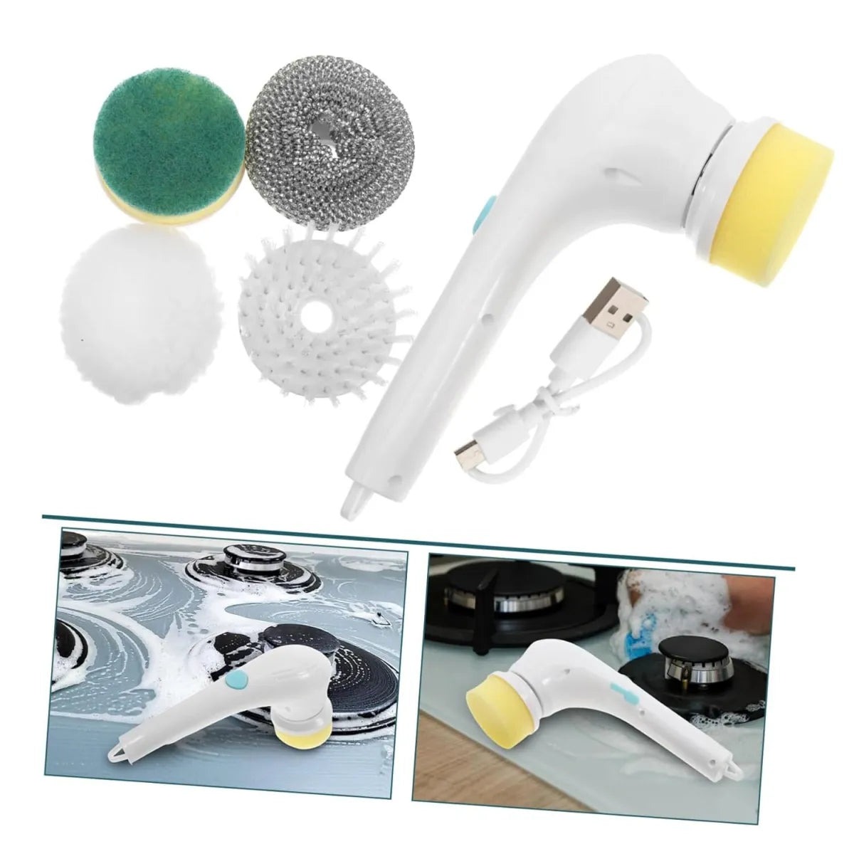 Electric Cleaning Scrubber Brush